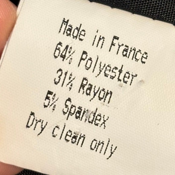 Vertigo Paris Blazer Jacket Women's SMALL Black Career Classic Office Wear - Picture 10 of 10